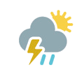 Weather API Day Thunderstorm with rain